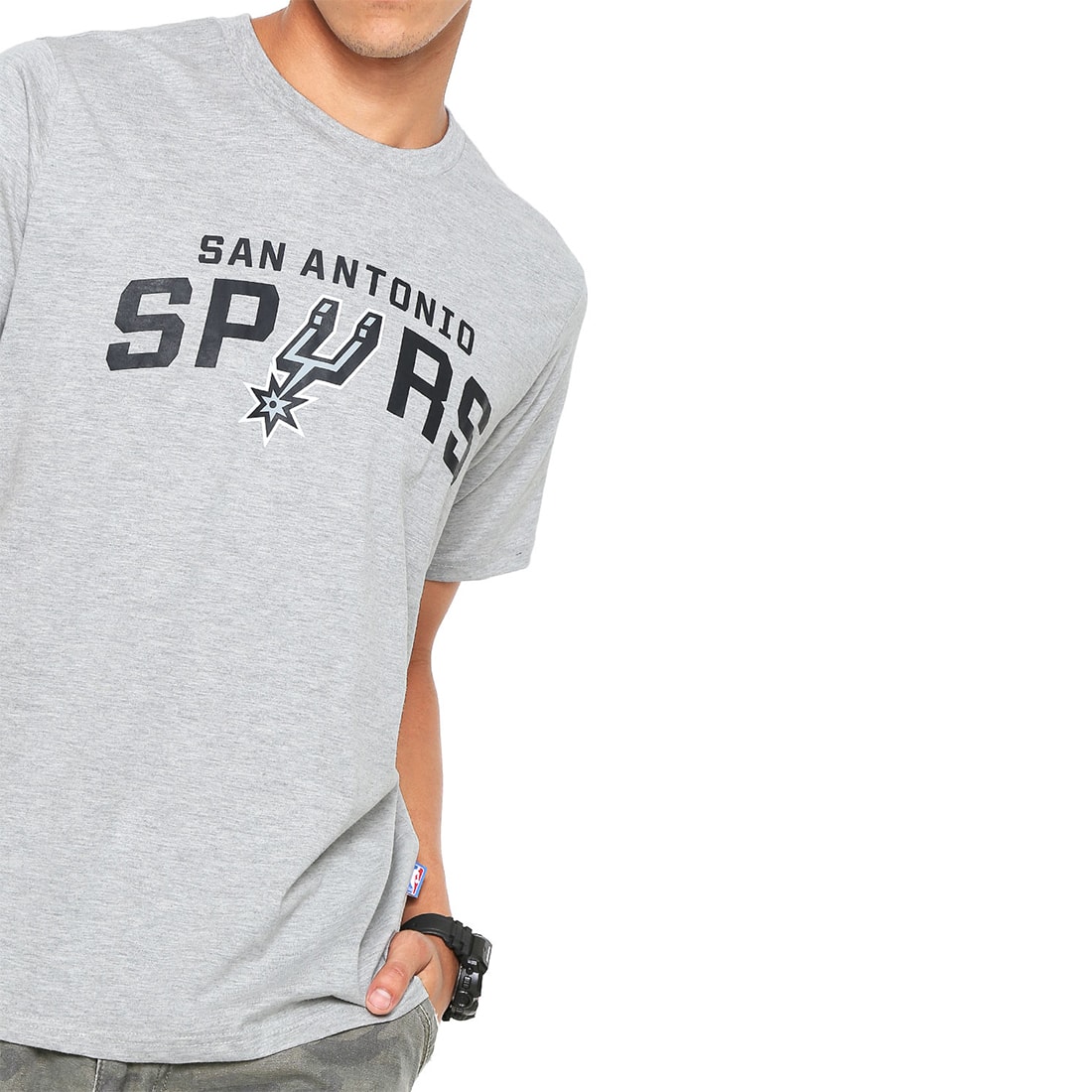 Camiseta NBA San Antonio Spurs 17 Masculina GG