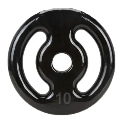 Anilha 10kg Emborrachada IBJ Anilha 10kg Emborrachada IBJ