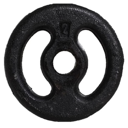 Anilha 2KG Pintada IBJ - Peso Musculação 2kg Anilha 2KG Pintada IBJ - Peso Musculação 2kg