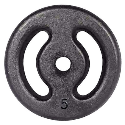 Anilha 5KG Pintada IBJ - Peso Musculação 5Kg Anilha 5KG Pintada IBJ - Peso Musculação 5Kg