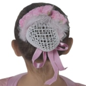 Arranjo de Cabelo Vya Fit Coque Flores Infantil Arranjo de Cabelo Vya Fit Coque Flores Infantil