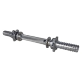 Barra Maciça 40 Cm Up Lift Recartilhada Com Rosca Unissex Barra Maciça 40 Cm Up Lift Recartilhada Com Rosca Unissex