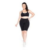 Bermuda Francesinha Trinys Suplex Power Plus Size F-11577 Feminina Bermuda Francesinha Trinys Suplex Power Plus Size F-11577 Feminina