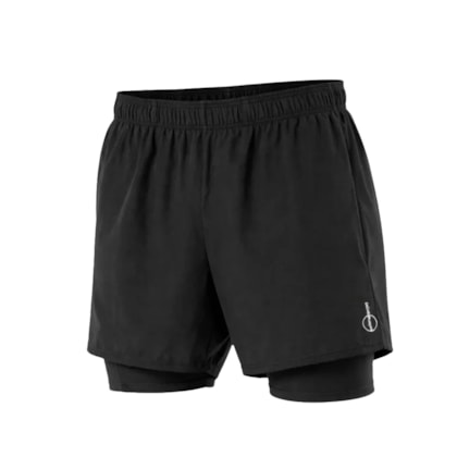 Bermuda Selene Dupla 2 em 1 c/bolso Masculina