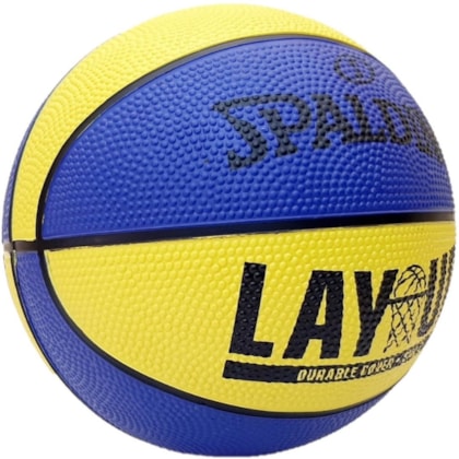 Bola Basquete Spalding Lay Up Baby Borracha Infantil Bola Basquete Spalding Lay Up Baby Borracha Infantil