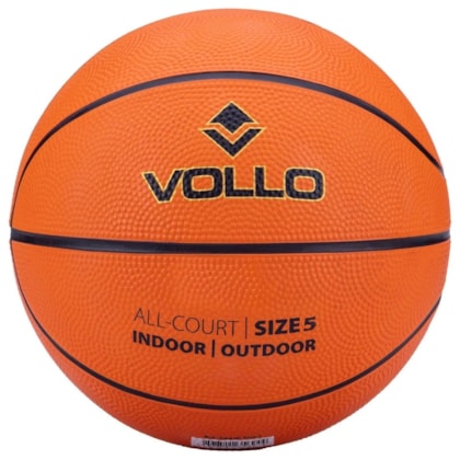 Bola Basquete Vollo BB500 Tamanho 5 Borracha Bola Basquete Vollo BB500 Tamanho 5 Borracha