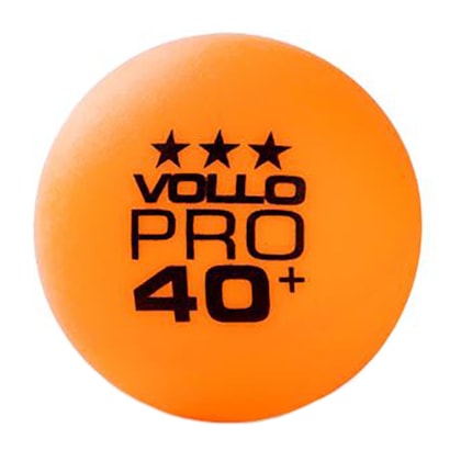 Bola Tênis de Mesa Vollo 3 Estrelas Pro 40+ Unissex Bola Tênis de Mesa Vollo 3 Estrelas Pro 40+ Unissex