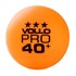 Bola Tênis de Mesa Vollo 3 Estrelas Pro 40+ Unissex