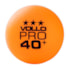 Bola Tênis de Mesa Vollo 3 Estrelas Pro 40+ Unissex Bola Tênis de Mesa Vollo 3 Estrelas Pro 40+ Unissex