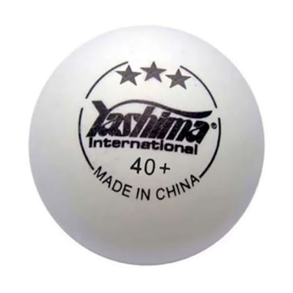 Bola Tênis De Mesa Yashima 3 Estrelas ITTF Unissex