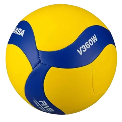 Bola Mikasa Volei V360W Sintetico Costurada Unissex