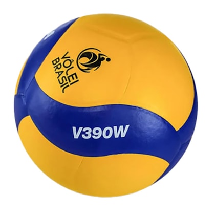 Bola Volei Mikasa V390W Couro Unissex