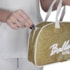 Bolsa de Mão Só Dança BG-762 Com Gliter Dourado Feminina Bolsa de Mão Só Dança BG-762 Com Gliter Dourado Feminina