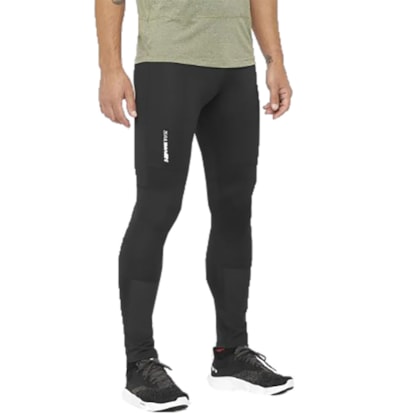 Calça Salomon Cross Run Tight C18674 Masculina Calça Salomon Cross Run Tight C18674 Masculina