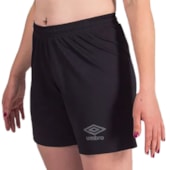 Calção de Futebol Umbro Root Feminino Calção de Futebol Umbro Root Feminino