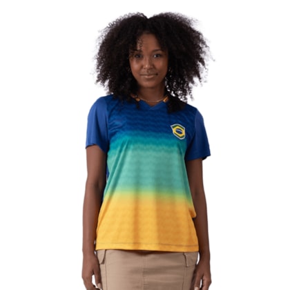 Camisa Brasil Samba Feminina