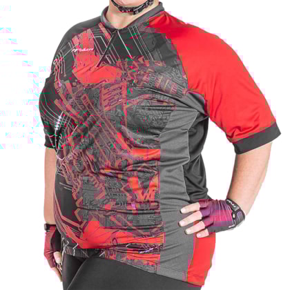 Camisa de Ciclismo Poker Hanya Plus Size Feminino Masculino Camisa de Ciclismo Poker Hanya Plus Size Feminino Masculino