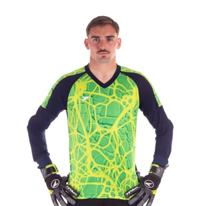 Camisa de Goleiro Poker Cardio Manga Longa Adulto