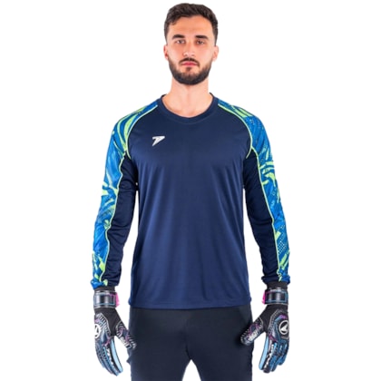 Camisa de Goleiro Poker Defender Manga Longa Adulto