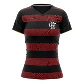 Camisa Flamengo Brains Braziline Feminina