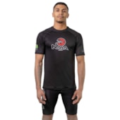 Camisa Naja Rash Guard Snake Manga Curta Masculina