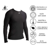 Camisa Térmica Kanxa Segunda Pele Manga Longa Unissex