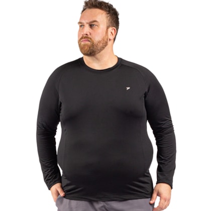 Camisa Térmica Poker Skin Manga Longa Big Size Masculina Camisa Térmica Poker Skin Manga Longa Big Size Masculina