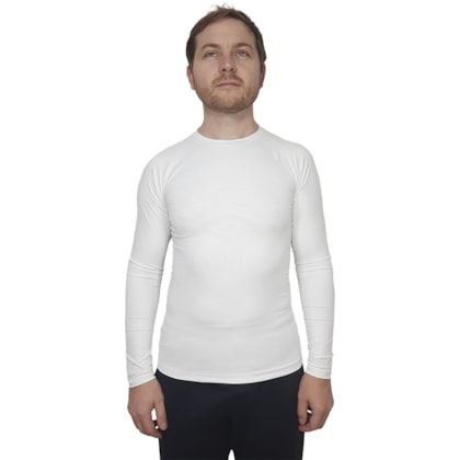 Camisa Térmica Umbro Diamond Shadow Manga Longa Masculina Camisa Térmica Umbro Diamond Shadow Manga Longa Masculina