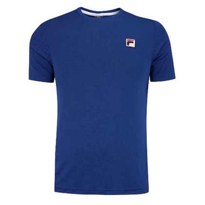 Camiseta Fila Action III Azul Masculina Camiseta Fila Action III Azul Masculina