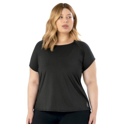 Camiseta Selene Básica Dry Fit Plus Size Feminina