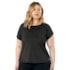 Camiseta Selene Básica Dry Fit Plus Size Feminina