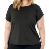 Camiseta Selene Básica Dry Fit Plus Size Feminina