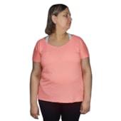 Camiseta Selene Básica Plus Size Poliamida Feminina Camiseta Selene Básica Plus Size Poliamida Feminina