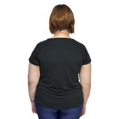 Camiseta Selene Básica Poliamida Plus Size Feminina