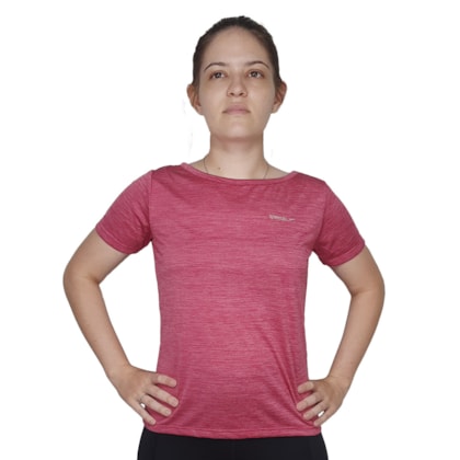 Camiseta Speedo Basic Mescla Feminina Camiseta Speedo Basic Mescla Feminina