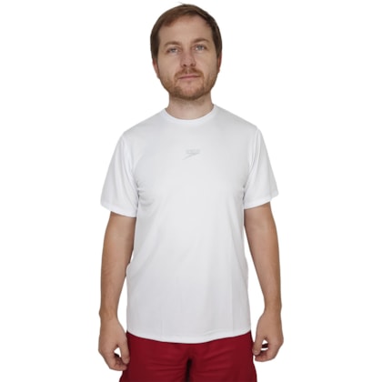 Camiseta Speedo Essential Interlock Masculina Camiseta Speedo Essential Interlock Masculina