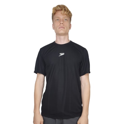 Camiseta Speedo Interlock FastDry Masculina Camiseta Speedo Interlock FastDry Masculina