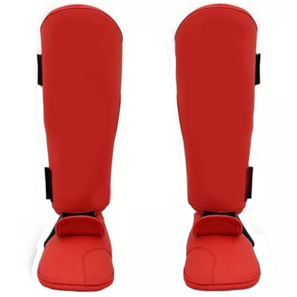 Caneleira de Karatê Shinai com Protetor de Peito de Pé Infantil Caneleira de Karatê Shinai com Protetor de Peito de Pé Infantil