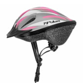 Capacete Poker Bike Windstorm c/ Led Adulto