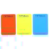 Cartao De Arbitro Futsal Poker Pvc Cartao De Arbitro Futsal Poker Pvc
