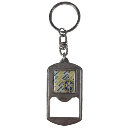 Chaveiro Brasil Oficial CBF Abridor de Garrafa Chaveiro Brasil Oficial CBF Abridor de Garrafa