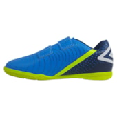 Chuteira Futsal Umbro Flip Kids Azul Infantil