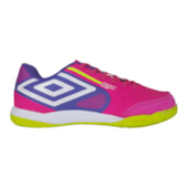 Chuteira Futsal Umbro Pro 5 Bump Club Rosa Unissex