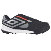 Chuteira Society Umbro Pro 5 Bump Club Preto e Prata Adulto Chuteira Society Umbro Pro 5 Bump Club Preto e Prata Adulto