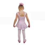 Collant Ballet Com Saia Ritmus Regata Carla Infantil