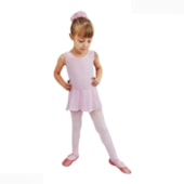 Collant Ballet Com Saia Ritmus Regata Carla Infantil