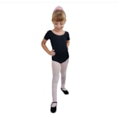 Produto Collant Ballet Ritmus Meia Manga Tatiana Infantil