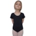 Collant Ballet Vya Fit Meia Manga Liso Infantil Collant Ballet Vya Fit Meia Manga Liso Infantil