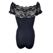 Collant Só Dança Classic Renda SD-766 Feminino