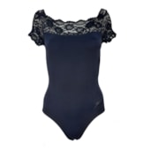 Collant Só Dança Classic Renda SD-766 Feminino